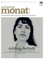 Cover der Ausgabe: Achtung, die Stadt!