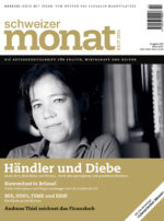 Cover der Ausgabe: Händler und Diebe