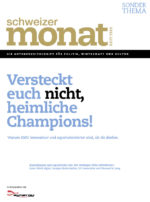 Cover der Ausgabe: Versteckt euch nicht, heimliche Champions!