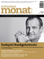Cover der Ausgabe: Endspiel Bankgeheimnis