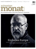 Cover der Ausgabe: Ein neues Europa