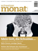 Cover der Ausgabe: Mein Gott, die Schulden...