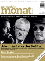 Cover der Ausgabe: Abschied von der Politik