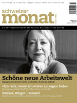 Cover der Ausgabe: Schöne neue Arbeitswelt