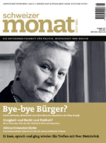 Cover der Ausgabe: Bye-bye Bürger?