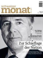 Cover der Ausgabe: Zur Schieflage der Nation