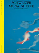 Cover der Ausgabe: Knappes Wasser