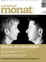 Cover der Ausgabe: Schluss mit Liberallalla!