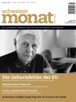 Cover der Ausgabe: Die Geburtsfehler der EU
