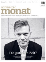 Cover der Ausgabe: Die gute alte Zeit?